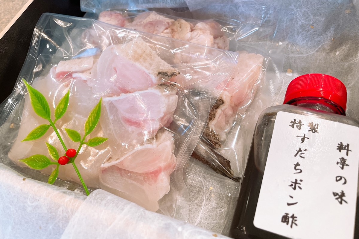 【先行予約】幻の高級魚「天然クエ鍋セット」＜11月からお届け＞ 500g 魚介類 魚貝類 魚 クエ クエ鍋 セット 鍋セット ご当地グルメ 海鮮 2人前 ポン酢付き 宴 クリスマス【841】