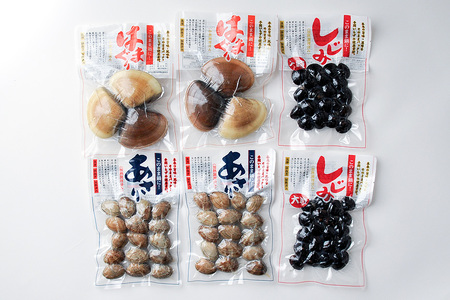 貝詰め合わせ しじみ 120g×2 あさり 120g×2 はまぐり 300g×2 加熱済 国産 茨城県産 鹿島灘 涸沼川 砂抜き不要 酒蒸し お吸い物 つくだ煮 パスタ 貝専門店の厳選品 贈答用 ギフ