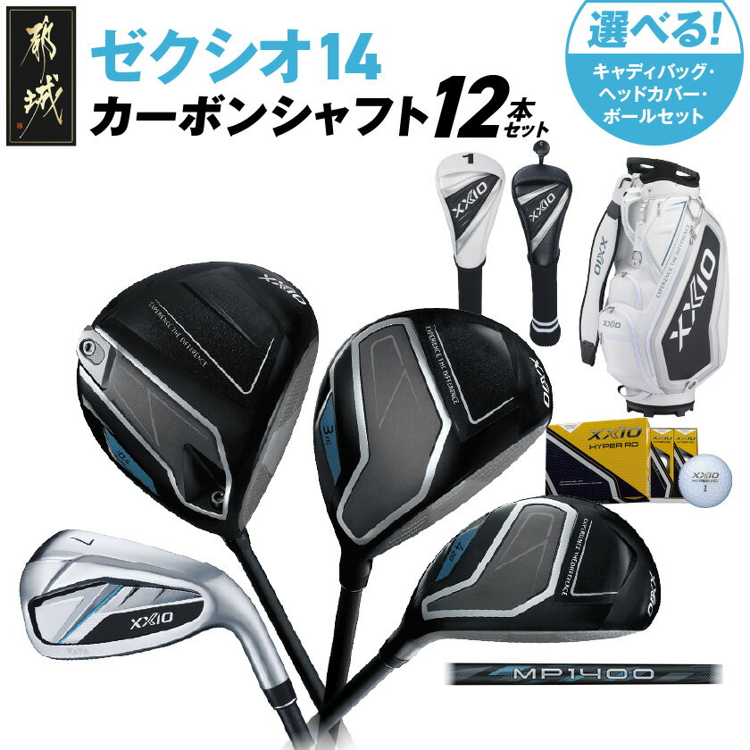 【ふるさと納税】【セット内容が選べる】ゼクシオ 14 カーボンシャフト 12本セット《2025年モデル》 - ダンロップ ゼクシオ 14シリーズ 2025年モデル カーボンシャフト フルセット 12本セット ゴルフ用品 送料無料 SKU-C718 【宮崎県都城市】