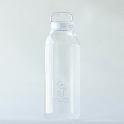 【ふるさと納税】知床トコさん ウォーターボトル 500ml/950ml×1本 クリア/ブルー/グリーン/アンバー 【配送不可地域：離島・沖縄県】【G1629168】