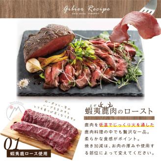 【3ヵ月定期便】鹿肉ロース６００ｇ(ロース３００g＋ホエーロース３００g) 【be081-030a024】ランキング３位獲得！