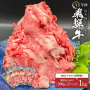 【ふるさと納税】【期間限定】訳あり A5等級 飛騨牛 切り落とし 大容量 1kg | 肉 お肉 不揃い 牛肉 和牛 国産 冷凍 すき焼き 焼肉 切り落とし お取り寄せ グルメ 人気 おすすめ 株式会社岩ト屋 HF001