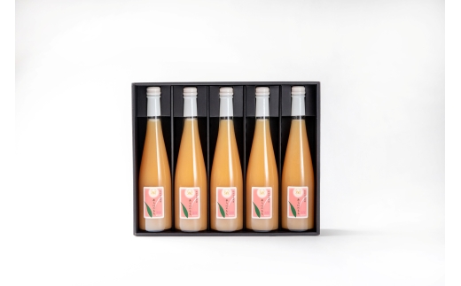 N344　あら川の桃ドリンク５００ｍｌ　５本