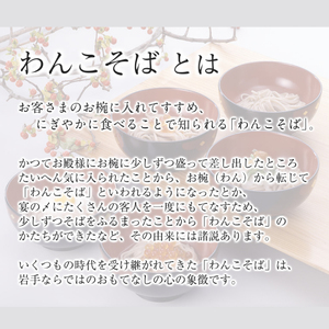 【北舘製麺】半なまわんこそば 10人前（KW-B） ／ 蕎麦 ソバ わんこ蕎麦 つゆ付き