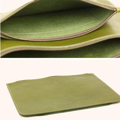 ふるさと納税 大和郡山市 Native Creation クラッチバッグ BEIGE 栃木レザー NC3733 |  | 01