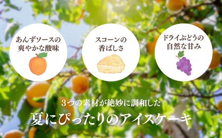 あんずアイスケーキ 5号(15cm)｜ アイスケーキ