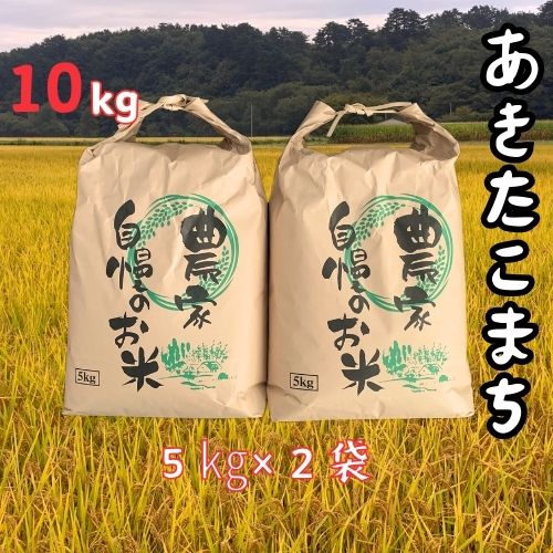 【ふるさと納税】【令和7年産】大野産あきたこまち10kg（5kg×2袋）