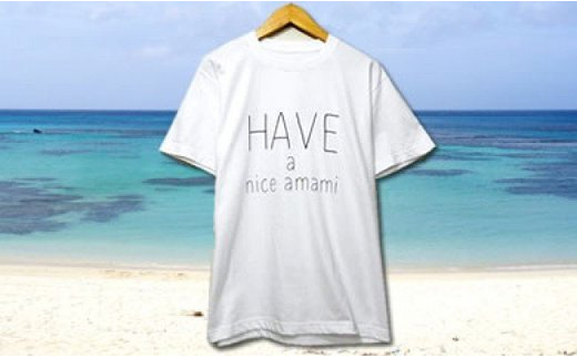 
＜選べる＞Have a nice amami 半袖Tシャツ【2カラー展開】 ホワイト or ブラック　A038-001

