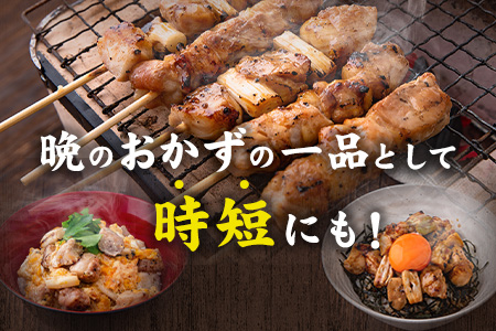期間限定 九州産焼き鳥2種セット串60本1800g（10本入×6パック）《90日以内に出荷予定(土日祝除く)》熊本県 葦北郡 津奈木町 ナンキューフーズ株式会社 焼鳥 鶏肉 鶏モモ ネギマ