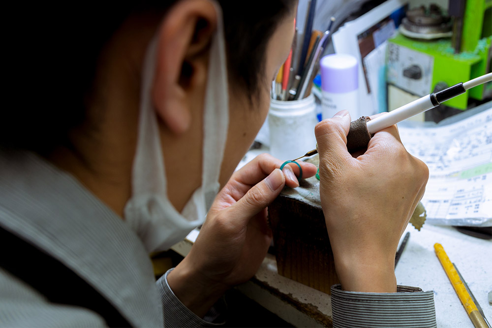 リング K18 イエローゴールド 甲丸 1.5mm 指輪 ゴールド