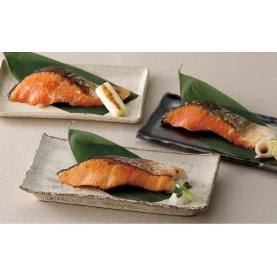 ふるさと納税 米子市 〈山陰大松〉3種の味わい境港サーモン詰合せB　16切【高島屋選定品】 |  | 01