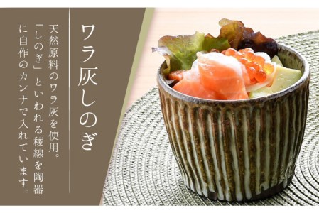 【波佐見焼】おとなの 蕎麦猪口 そばちょこ （ワラ灰しのぎ） 2個セット  食器 皿 【大桂工房】 [GD28]  波佐見焼
