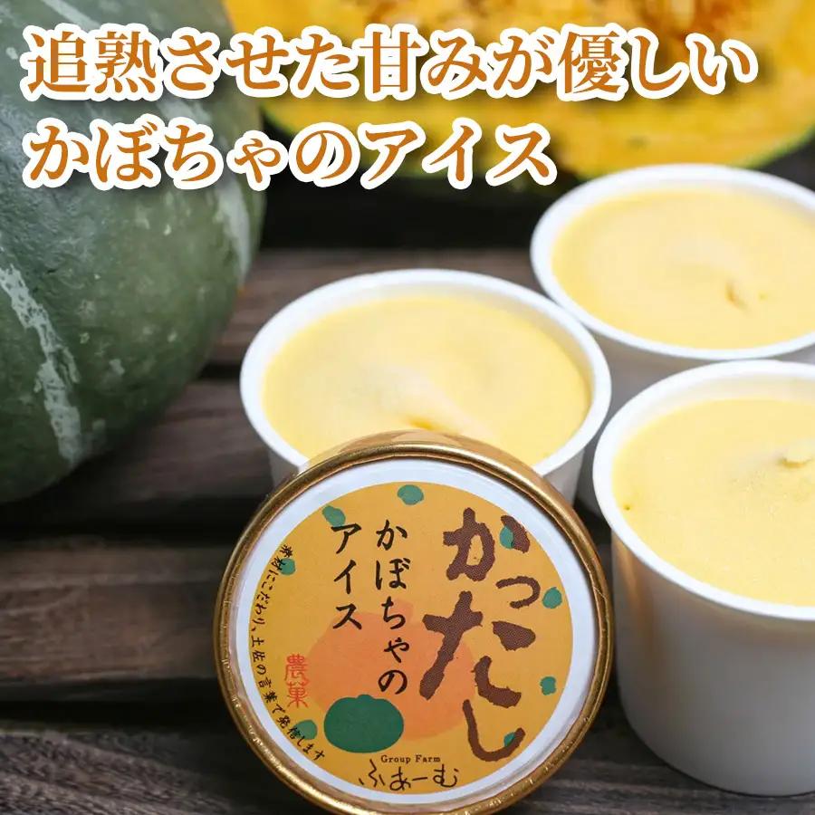 アイス かぼちゃのアイス 6個 3回定期便 計 18個 アイスクリーム