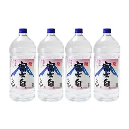 紀州の地酒　富士白　ふじしろ　25度 4L×4本【日高町】【1224197】