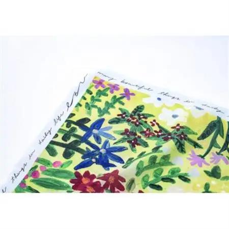 【ezu】handkerchief /no.002◆コットン100%◆大判◆おしゃれ◆手描き【1650043】