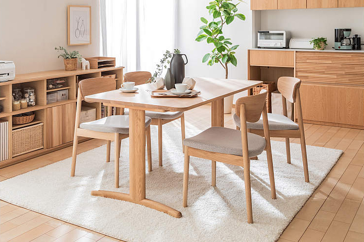 カリモク家具『ダイニングチェア・肘小』CW5611 [1281]