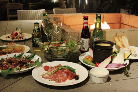 M-SPOTERRACE BLUE×BLUEお食事券3万円分 【カフェ バル グルメ BBQ 宴会 飲み会 二次会 リゾート テラス お食事 チケット 30000円分 茨城県 水戸市】（BV-2）