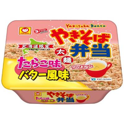 ふるさと納税 小樽市 【東洋水産北海道工場】マルちゃん「やきそば弁当 たらこ味バター風味」12食入り1ケース