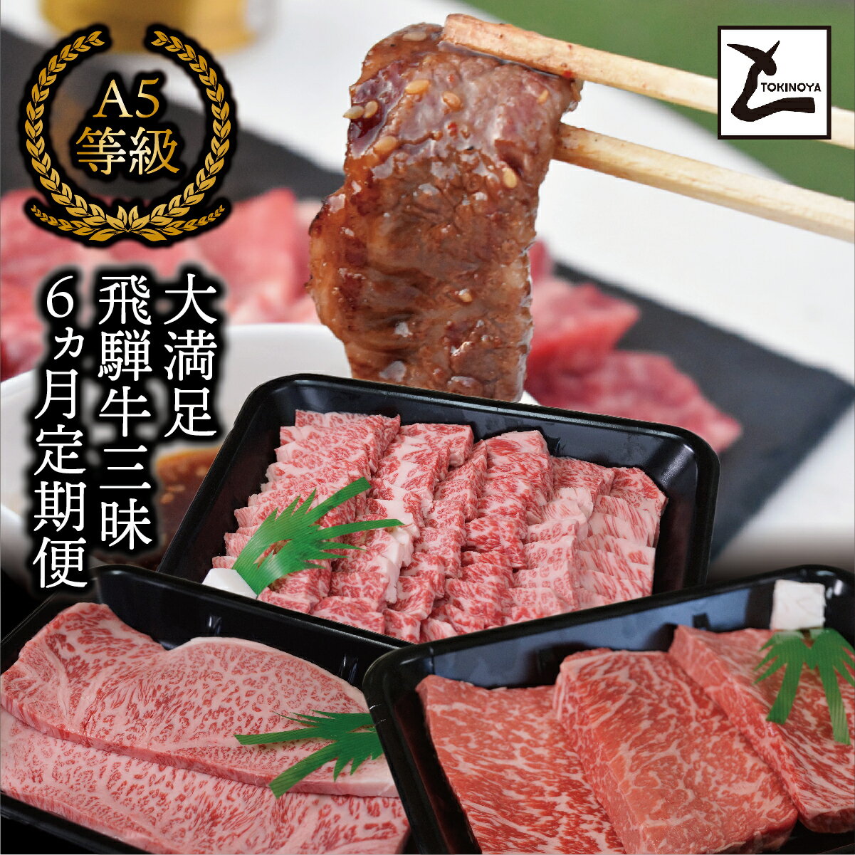 【ふるさと納税】AB-24 大満足飛騨牛三昧6か月コース