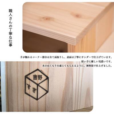ふるさと納税 吉野町 吉野杉の木箱　もくわく　大　1個 |  | 02