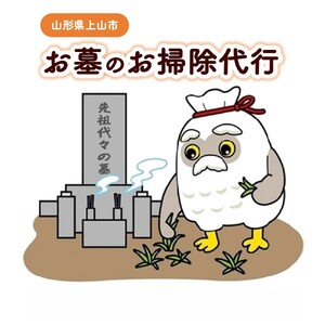 お墓のお掃除代行　６平方メートル未満　0109-2601