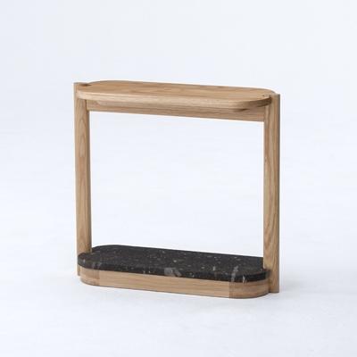 ふるさと納税 大川市 国産家具 NOVA シェルフ オーバル オーク【BENCA 立野木材工芸】