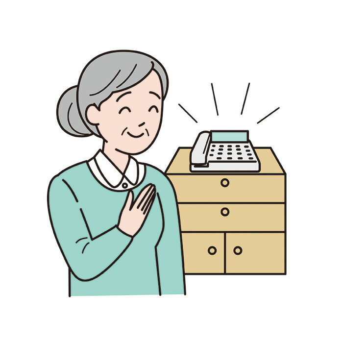 【ふるさと納税】郵便局のみまもりサービス「みまもりでんわサービス（固定電話12か月）」 ／ 日本郵便 見守り 毎日 お電話 体調確認 家族 両親 故郷 越谷市内 送料無料 埼玉県 No.263