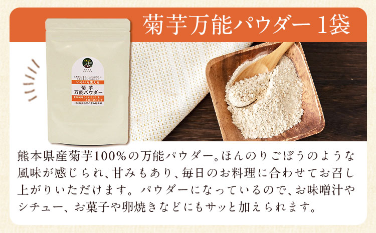 菊芋パウダーセット ヨーグルト用菊芋パウダー【プレーン&ビーツ】《30日以内に出荷予定(土日祝除く)》熊本県 大津町 菊芋パウダー FSSC22000取得 株式会社阿蘇自然の恵み総本舗
