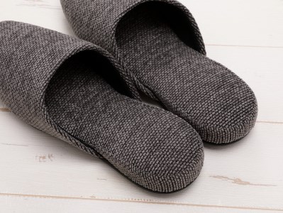 すべり止め付吊り込みスリッパ（２足セット）【株式会社　後藤】