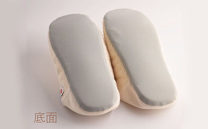 【抗菌・消臭期待】足元を清潔に！洗濯機でも洗えるタフな柿渋染め2WAYルームシューズ「バブーシュ」（柿渋｜Sサイズ）