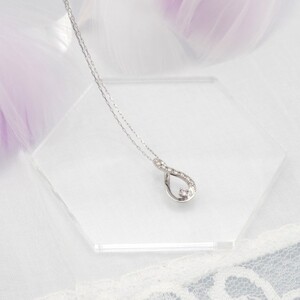 プラチナ　0.10ct　ダイヤモンド ペンダントネックレス　FHH-019726