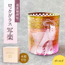 【ふるさと納税】美濃輝璃妓 ロックグラス 『写楽』 【丸モ高木陶器】食器 グラス 酒器 [TBA196]