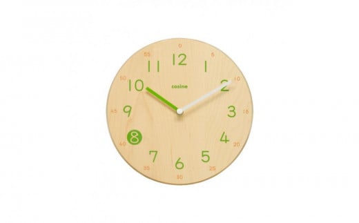 
こども時計 【 旭川家具 北海道 旭川市 木製 家具 壁掛け時計 時計の読み方 分表示 色違い時分針 はじめての時計 知育 学び 誕生日祝い 贈り物 プレゼント シンプル ナチュラル 手作り 北欧 おしゃれ 天然木 無垢 】
