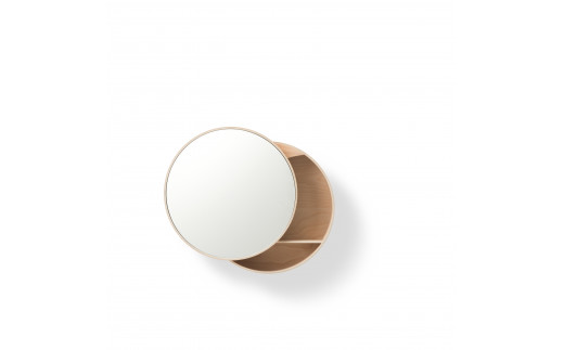 〈大雪木工〉moon（ムーン） 壁面収納 カバmirror◆高島屋選定品◆【99000125】
