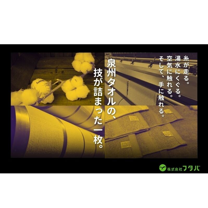 ノーブルロングタオル3枚（ブルー系 2色とオフホワイト） バスタオル兼用 バスタオル代わり【泉州タオル 国産 吸水 普段使い シンプル 日用品】 G2139_イメージ4