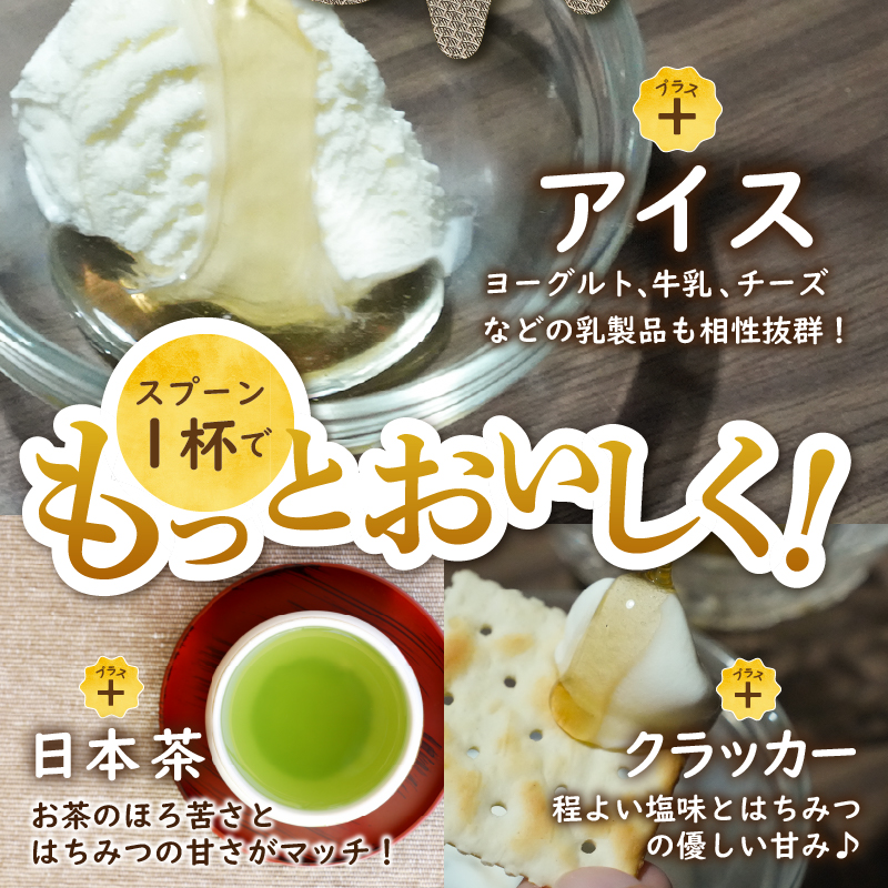 下田産ローハニー(生はちみつ)600g　定期便　6ヶ月　3回