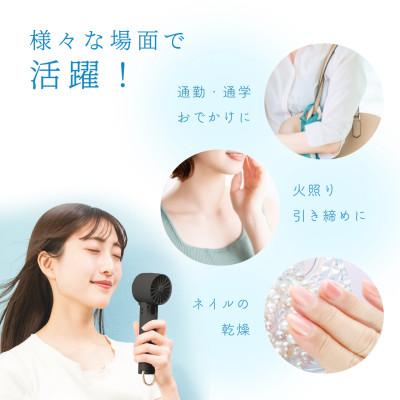 ふるさと納税 川口市 ドリテック ひんやりハンディファン ブラック FN-208BK |  | 01