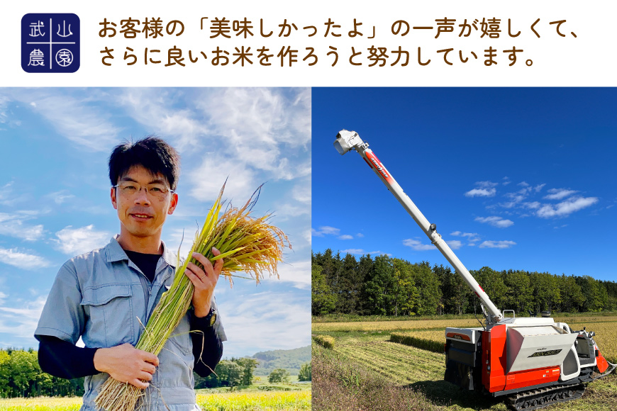 米 新米 令和8年 ななつぼし 10kg [武山農園 北海道 剣淵町 14656414] 令和8年産 白米 精米 ご飯 ごはん コメ こめ 国産 10キロ