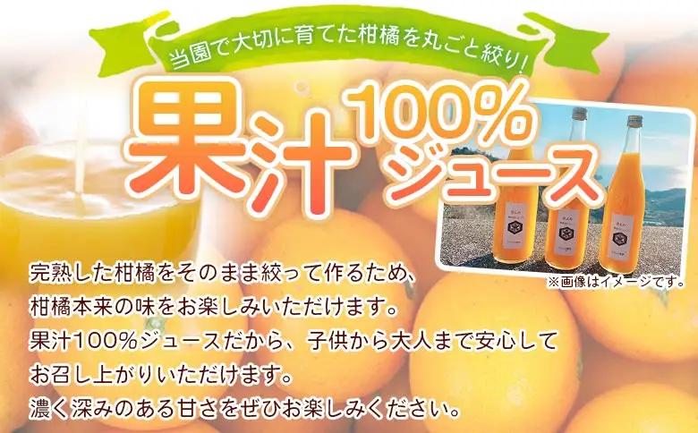＜ひさしげ農園 清見ジュース 720ml×3本＞『1か月以内に順次出荷予定』 柑橘 みかん ミカン オレンジ ジュース ソフトドリンク 飲んで応援 特産品 西宇和 愛媛県 西予市 【常温】 MHS00