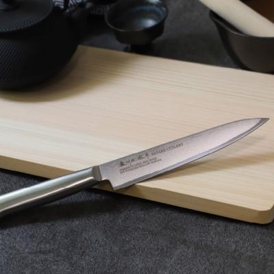 ふるさと納税 関市 濃州正宗作 オールステンレスダマスカス ペティナイフ 15cm 一体型 包丁【7営業日以内発送】 |  | 01