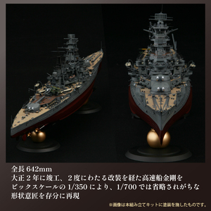 模型 1/350 旧日本海軍高速戦艦 金剛 模型 プラモデル