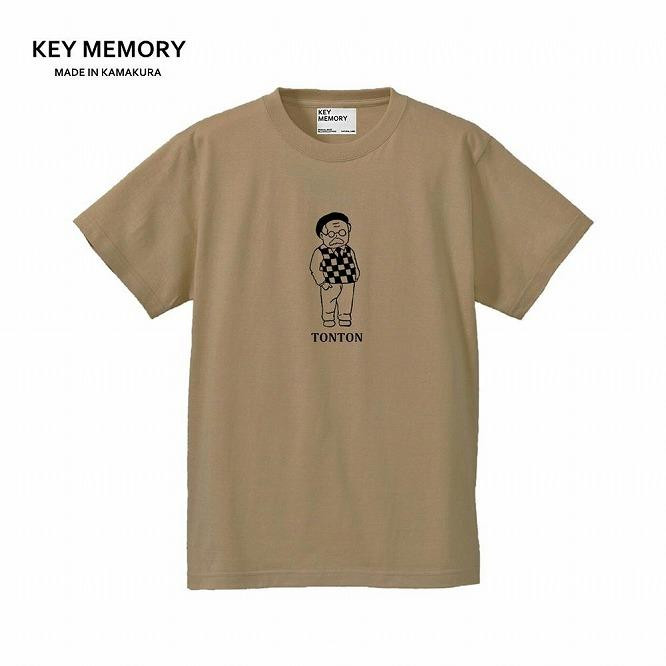 
【KEY MEMORY】TONTON T-shirts BEIGE
