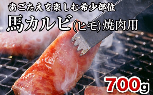 
馬肉カルビ(馬肉バラひもorロースひも) 700g《90日以内に出荷予定(土日祝除く)》 肉のみやべ
