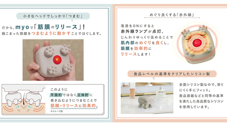 LINKA マイオ（頭皮筋膜リリーサー） LINKA リンカ ヘッドスパ マッサージャー マッサージ 美容 健康 美顔器 リラックス