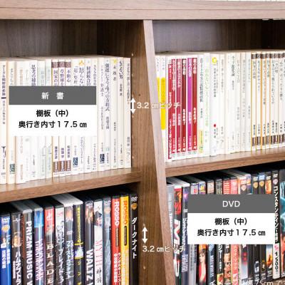 ふるさと納税 海南市 大容量ホームシェルフ W60 ウォルナット AKU100162703 |  | 03