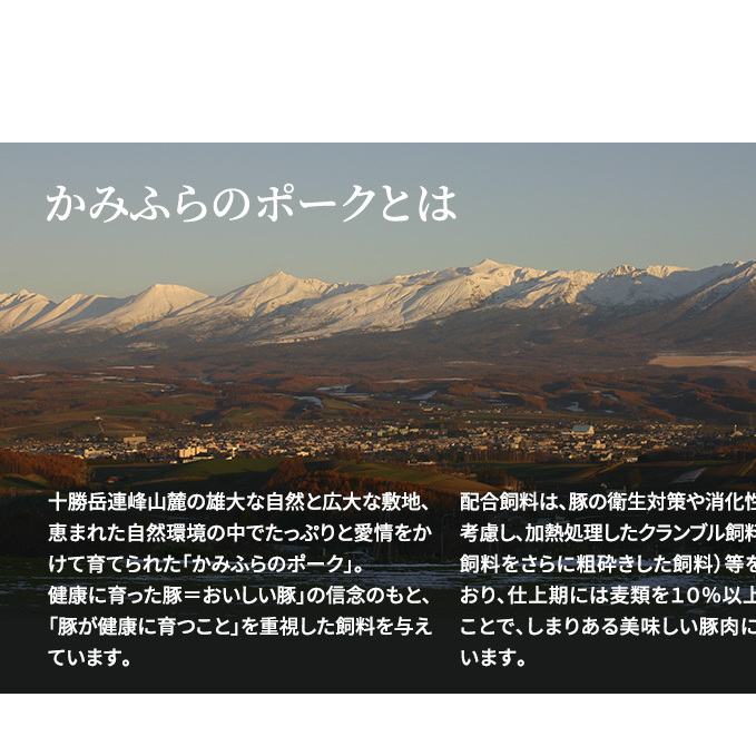 かみふらのポーク【地養豚】サガリ（生・味付）2kgセット_イメージ3