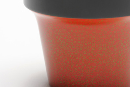 aeru 津軽塗りの こぼしにくい コップ （橙七々子塗り） 食器 津軽塗 湯呑 湯呑み 湯のみ ぐい呑み ベビー 赤ちゃん 子供 介護 高齢者 プレゼント ギフト ベビー用品 ベビー食器 こども食器