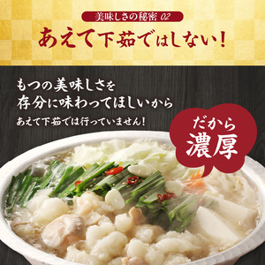 国産和牛もつ鍋（塩味）2～3人前 ／ もつ鍋【B071】