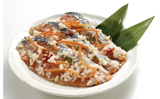 
            寿都　飯寿司セットNo２（紅鮭・ほっけ・にしん）（KS053）
          