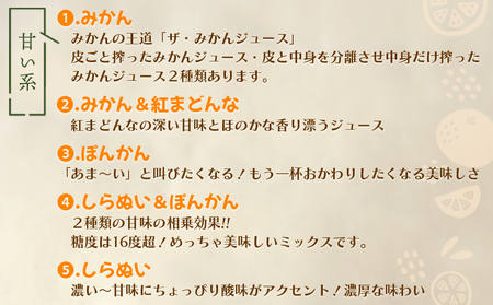 西予市産柑橘ジュエリーボックス12本入り（無添加果汁100％ジュース） ATI0028